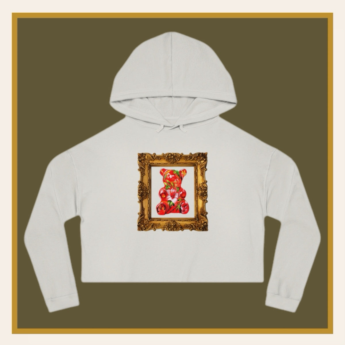 Women’s Cropped Hooded Sweatshirt