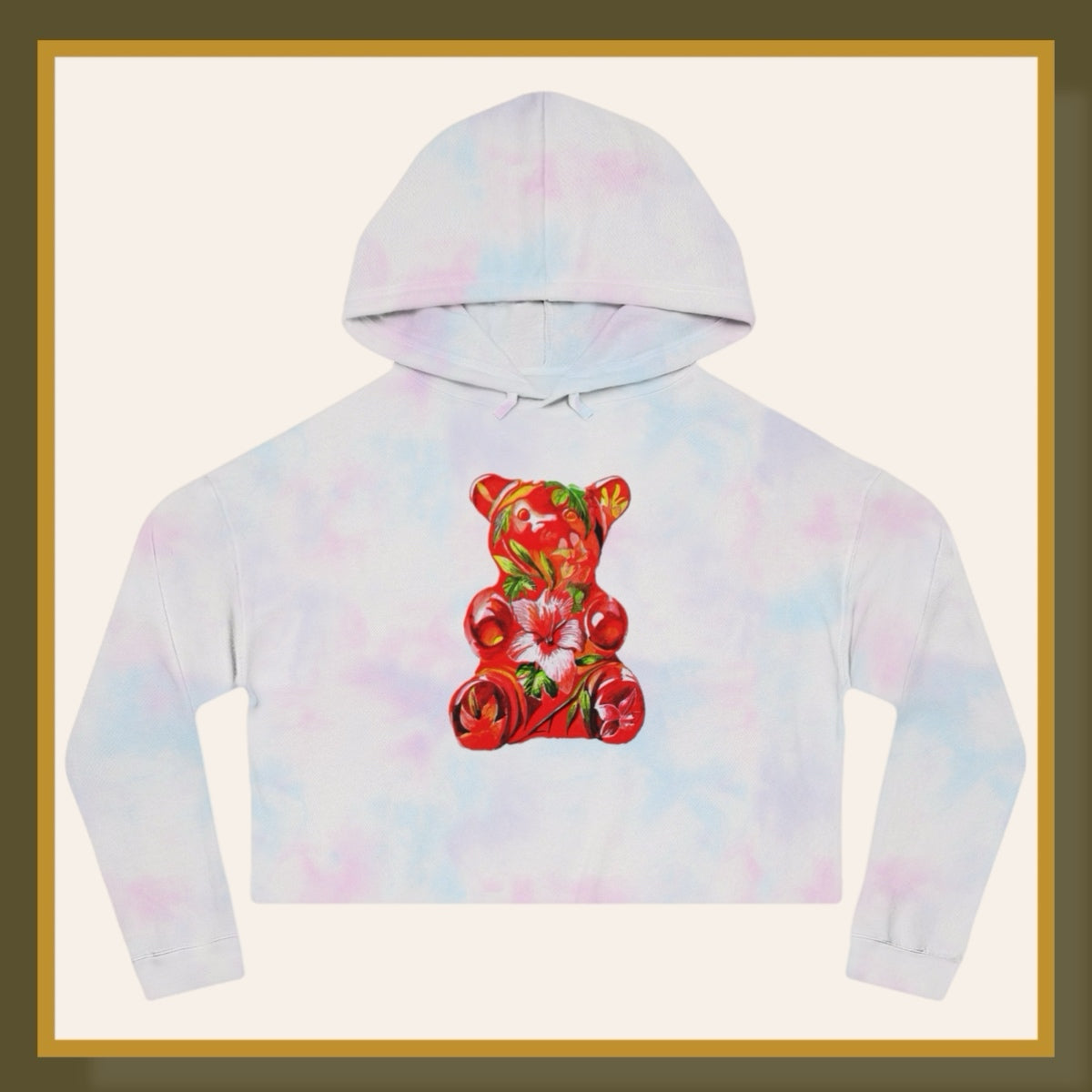 Women’s Cropped Hooded Sweatshirt